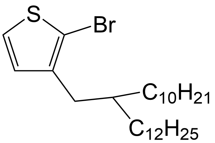 2-溴-3-(2-癸基十四烷基)噻吩/1446439-36-6
